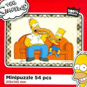 The Simpsons: Maxibageta/Mini Puzzle