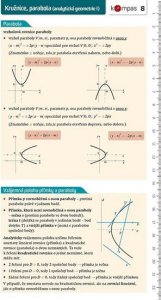 Matematika s přehledem 8 - Kružnice, parabola