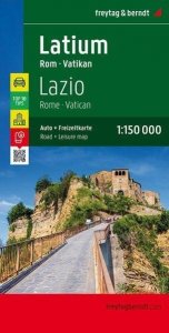 AK 0626 Lazio, Řím, Vatikán 1:150 000 / automapa