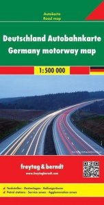 AK 0221 Německo 1:500 000 / dálniční mapa