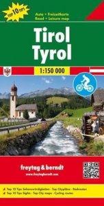OER 77 Tyrolsko 1:150 000 / automapa