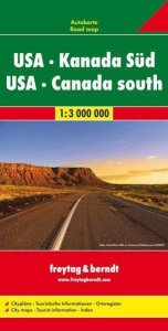 AK 214 USA - jižní Kanada 1:3 000 000 / automapa