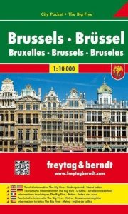 PL 119 CP Brusel 1:10 000 / kapesní plán města