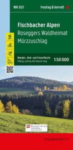 WK 021 Fischbacher Alpy 1:50 000 / turistická mapa