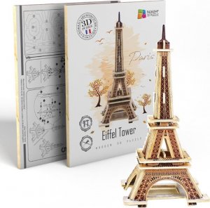 Dřevěné 3D puzzle - Eiffelova věž