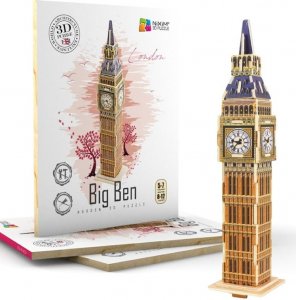 Dřevěné 3D puzzle - Big Ben