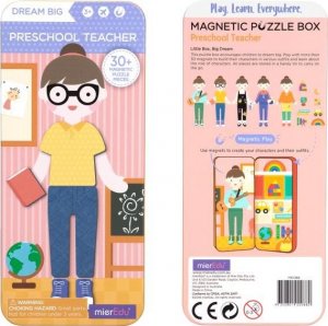 Cestovní magnetické puzzle - učitelka