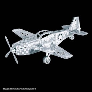 3D puzzle: Mustang P-51
