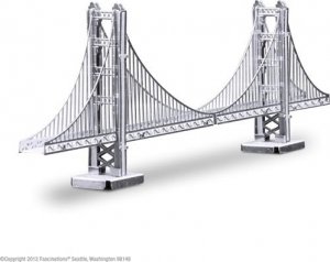 3D puzzle: Golden Gate Bridge