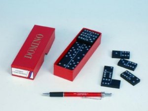 Domino - společenská hra / 28 ks v krabičce