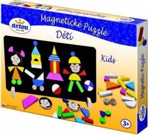 Magnetické puzzle Děti v krabici
