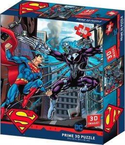 Puzzle 3D - Superman vs Electro / 300 dílků