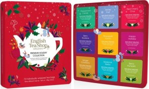 Čaj Premium Holiday Collection bio vánoční červená 108 g, 72 ks