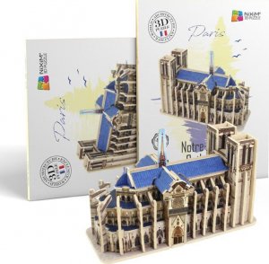 Dřevěné 3D puzzle - Katedrála Notre Dame