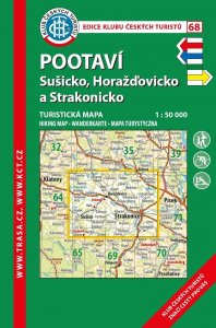 KČT 68 Pootaví, Sušicko, Horažďovicko 1:50 000 / turistická mapa