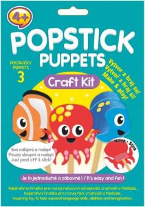 Kreativni sada Popstick puppets - Ryby