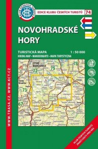 KČT 74 Novohradské hory 1:50 000 / Turistická mapa