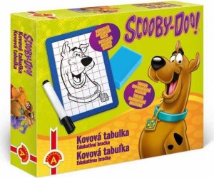 Scooby-Doo! - Kovová tabulka / Edukativní hračka