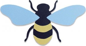 Vyřezávací šablona Sizzix Bigz - Včelí královna