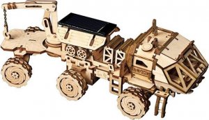 Dřevěné 3D puzzle - Mars rover 3
