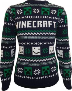 Minecraft vánoční svetr - Jumper Pattern (velikost S)