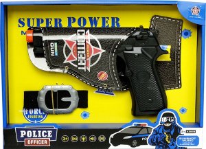 Policejní pistole s opaskem
