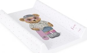 Ceba Baby Přebalovací podložka Comfort Fluffy Puffy Lea - tvrdá, 50 x 70 cm