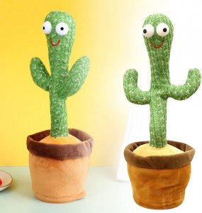 Mluvící a zpívající kaktus - veselý