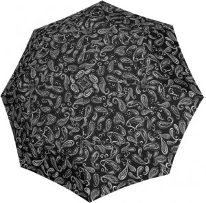 Dámský skládací deštník Black&white 7441465BW05
