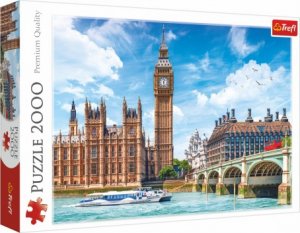 Puzzle Big Ben Londýn Anglie 2000 dílků 96,1x68,2cm