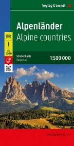 AK 2701 Alpské země 1:500 000 / automapa