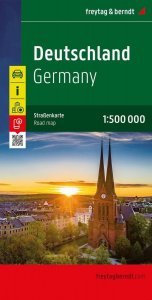 Německo 1:500 000 / silniční mapa