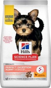 Hill's Can. SP+AB Perfect Dig Puppy S&M Chic Rice1,5kg