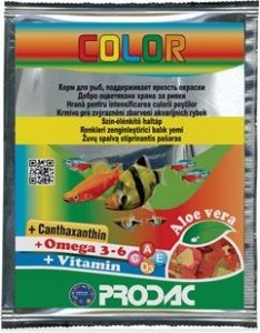 Krmivo pro ryby Prodac Color 12g