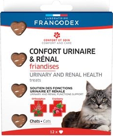 Francodex Pochoutka Urinary and Renal pro kočky 12ks