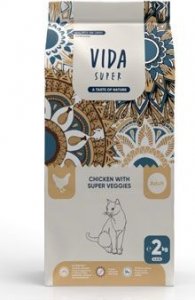 Kraftia VIDA SUPER CAT Adult Ster. Chicken&Veggies 2kg