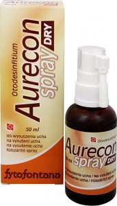 Aurecon dry spray na vysušení ucha 50 ml