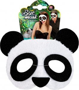 Maska plyšová panda