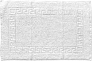 Koupelnová předložka Jerry bílá 50x70 cm - bavlna