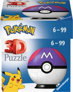 Puzzle-Ball Pokémon: Master Ball 54 dílků