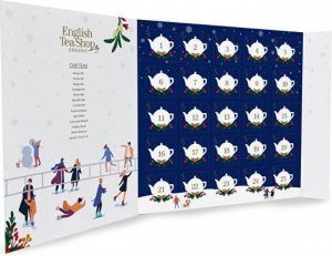 Adventní kalendář kniha Vánoční noc BIO 25 pyramidek