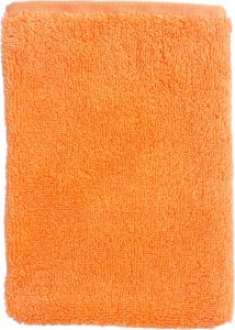 Froté žínka Star II 15x21 cm oranžová - bavlna