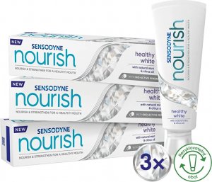 Zubní pasta Nourish Healthy White Trio 3 x 75 ml