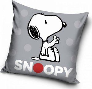 Polštářek Snoopy grey 40x40 cm
