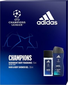 UEFA Champions League Edition - deodorant s rozprašovačem 75 ml + sprchový gel 250 ml