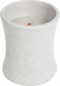 Svíčka keramická oválná váza Wood Smoke 133,2 g
