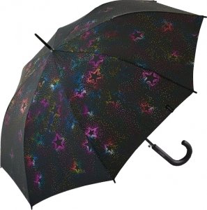 Dámský holový deštník Long AC 58654 multi-metalic