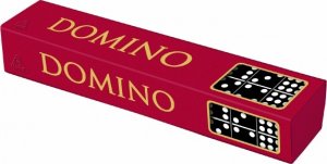 Domino společenská hra dřevo 55ks