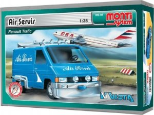 Stavebnice Monti System MS 05 Air Servis Renault Trafic 1:35