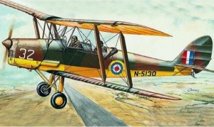 Model D.H.82 Tiger Moth 15,4x19cm